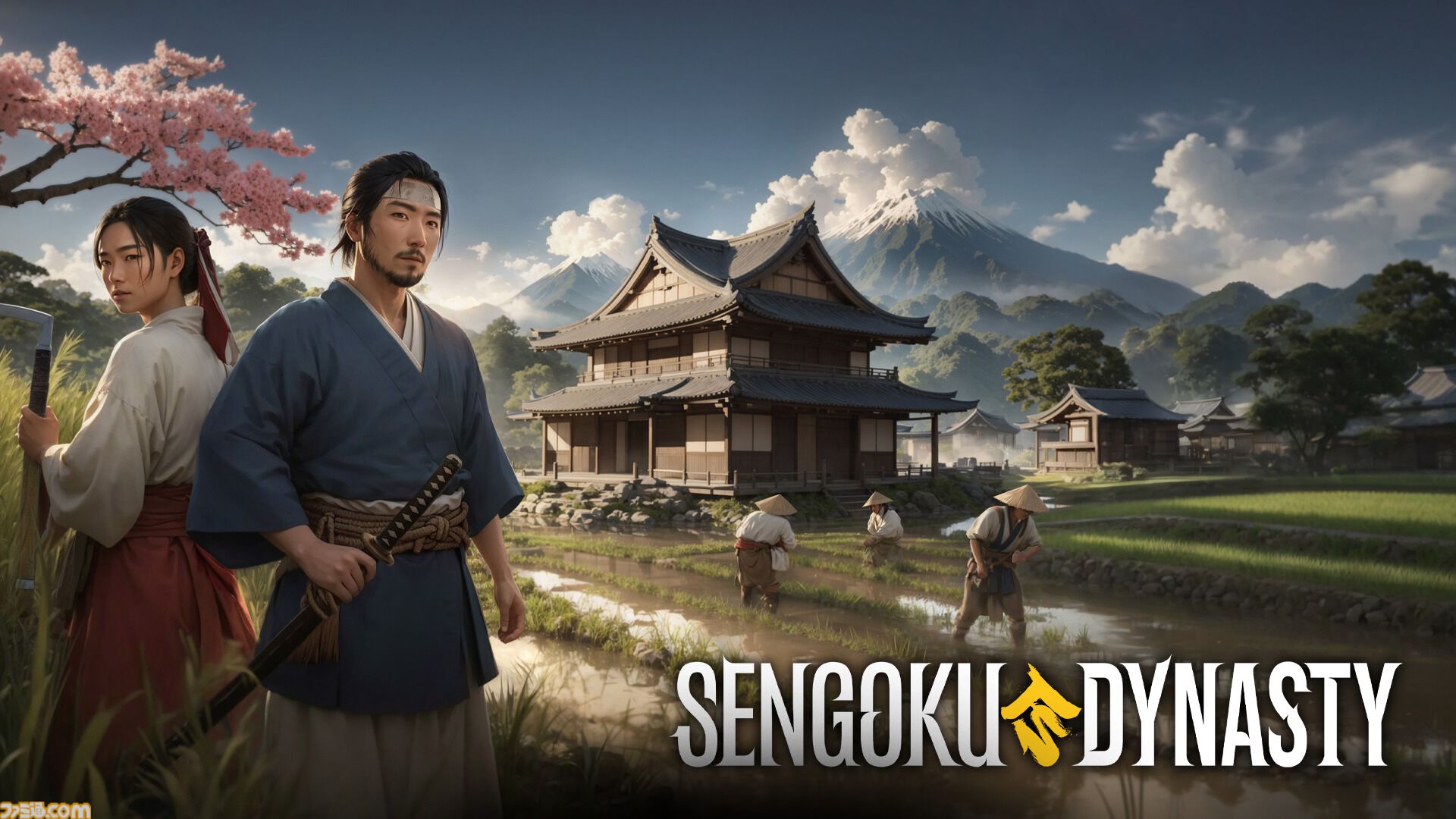 『Sengoku Dynasty』戦国時代生活シムが本日（11/8）正式リリース。キャラクターエディット機能で性別の選択も可能になったオープンワールドRPG