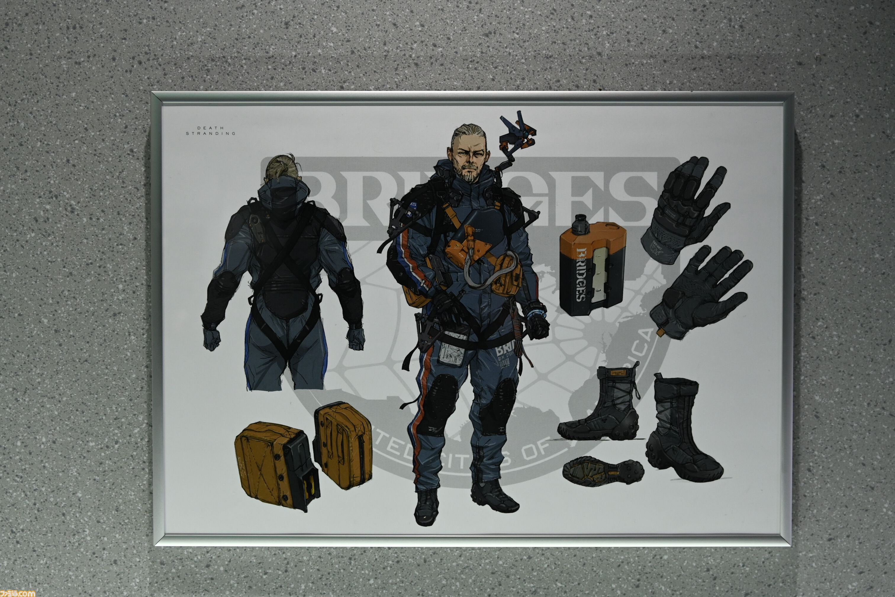 『デススト』5周年展覧会リポート。渋谷PARCOに現れた配送センターには開発資料などファン必見の展示が目白押し。再現度120％なコラボメニューも要注目
