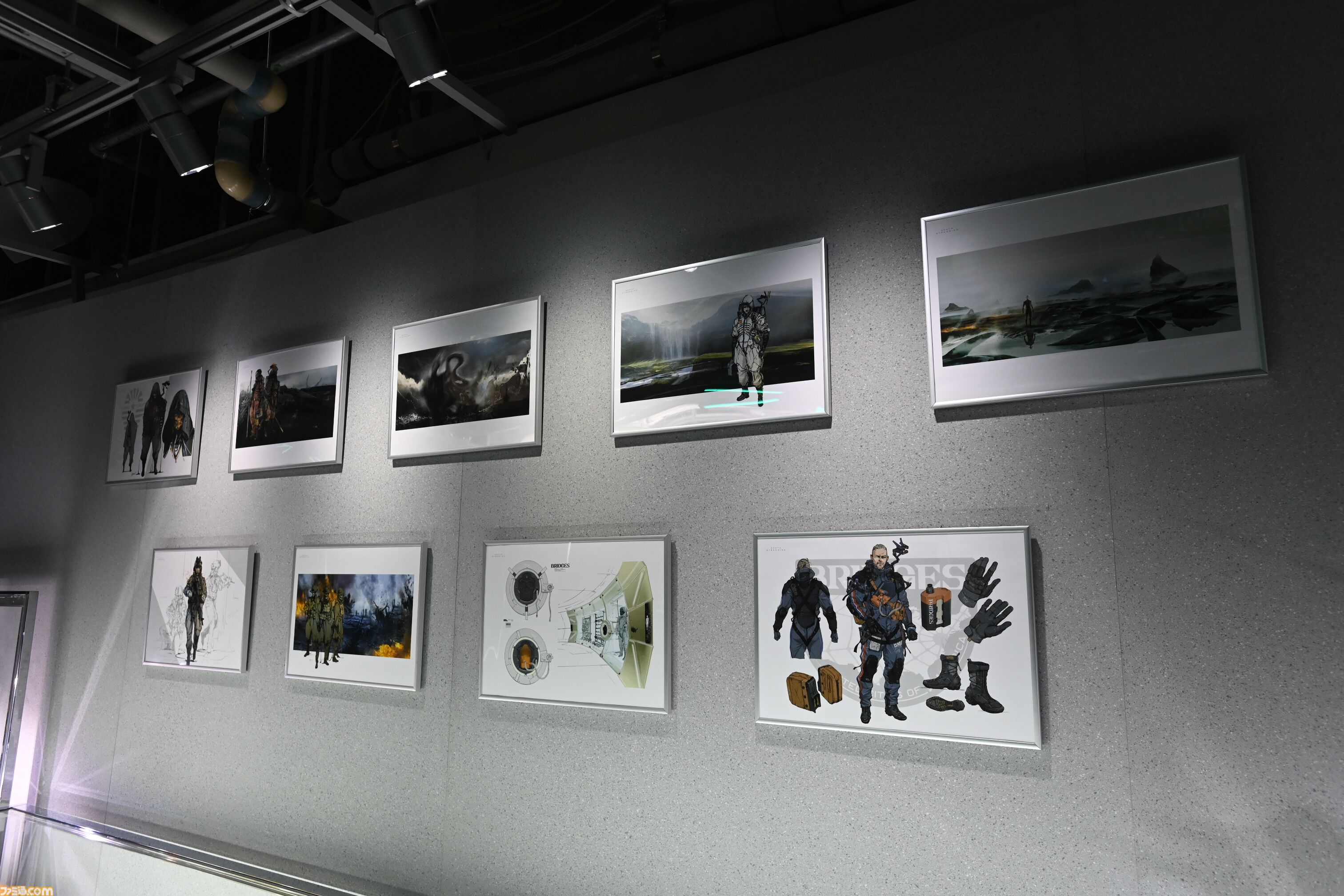 『デススト』5周年展覧会リポート。渋谷PARCOに現れた配送センターには開発資料などファン必見の展示が目白押し。再現度120％なコラボメニューも要注目