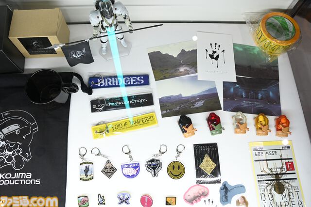『デススト』5周年展覧会リポート。渋谷PARCOに現れた配送センターには開発資料などファン必見の展示が目白押し。再現度120％なコラボメニューも要注目