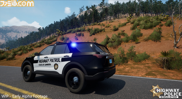『ハイウェイ・ポリス・シミュレーター』12月5日発売。警察となってカーチェイスから銃撃戦、容疑者への尋問、事故現場の対応までこなす本格オープンワールドシミュレーター
