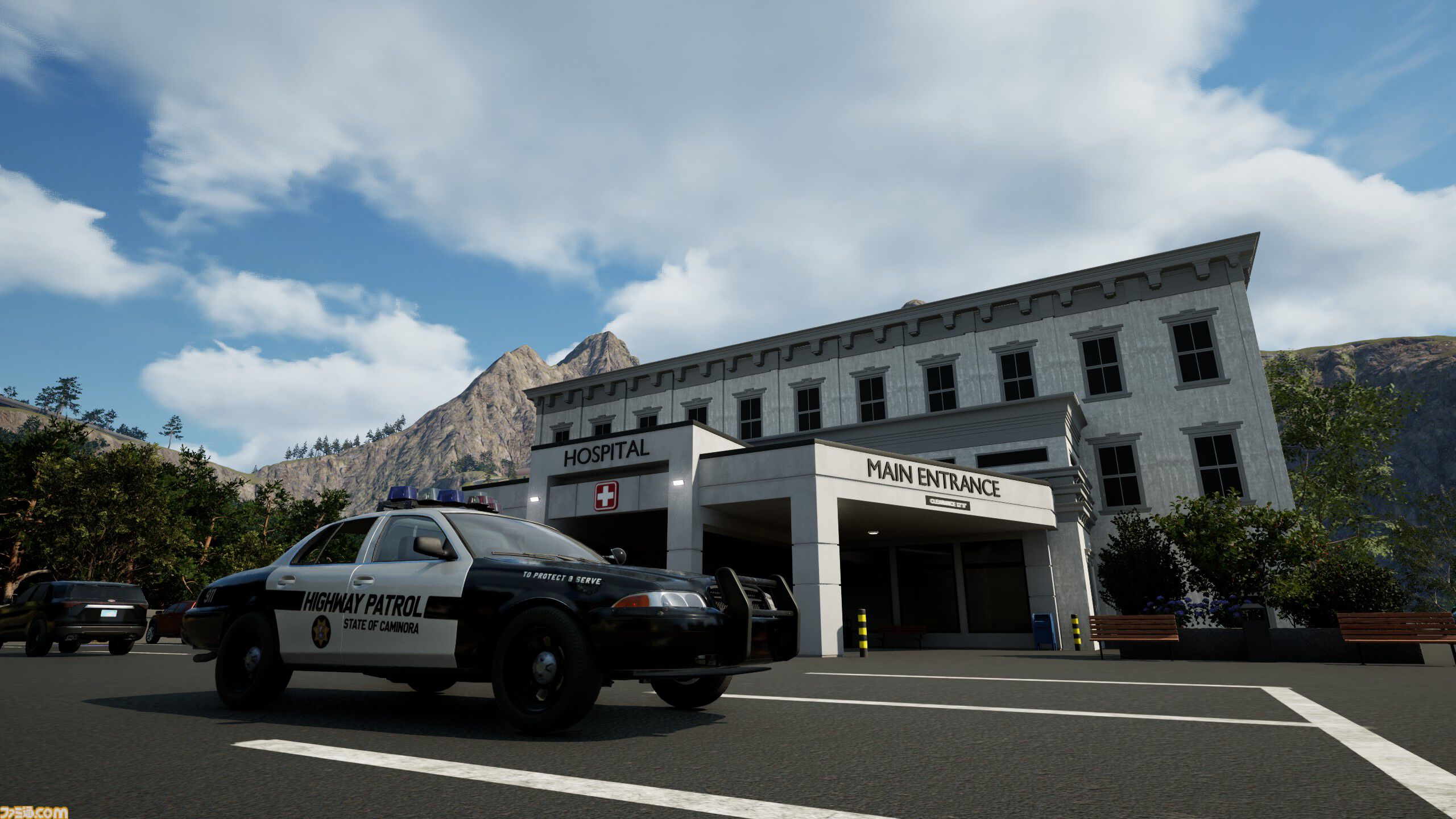 『ハイウェイ・ポリス・シミュレーター』12月5日発売。警察となってカーチェイスから銃撃戦、容疑者への尋問、事故現場の対応までこなす本格オープンワールドシミュレーター