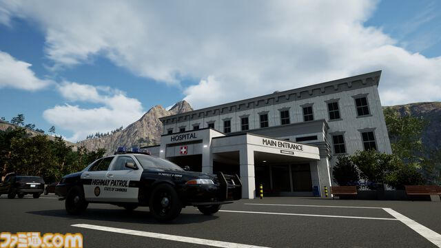 『ハイウェイ・ポリス・シミュレーター』12月5日発売。警察となってカーチェイスから銃撃戦、容疑者への尋問、事故現場の対応までこなす本格オープンワールドシミュレーター