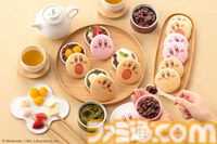 『星のカービィ』×鶴屋吉信のコラボ和菓子“カービィのまんまる手づくり最中”にピンクの最中種と抹茶あんが新登場。11月15日より店頭販売を開始