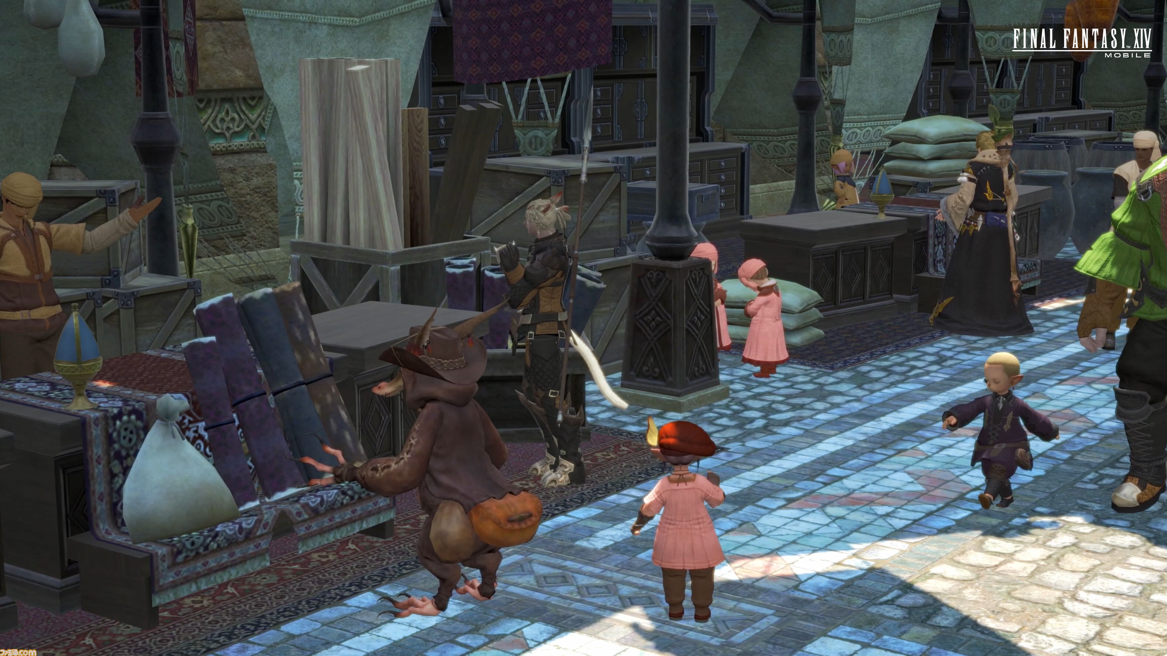 『FF14モバイル』最新情報まとめ、編集部独自解説を掲載。原作を忠実に再現しFree to Playで初心者も経験者も手軽に楽しめる作品に