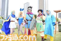 【コスプレ】『ドラクエ3リメイク』勇者、武闘家、遊び人、賢者が池袋に集結！ 『NIKKE』『ブルアカ』レイヤーたちも駆けつけた“池ハロ2024”リポート