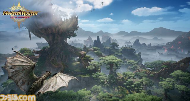 【スマホ版モンハン】『モンスターハンターアウトランダーズ』発表！ カプコンとTiMi Studio共同開発のiOS/Android向け最新作。リリース日は未定、ベータテストを複数回予定。アンジャナフやドスジャグラス、リオレウスの姿も！