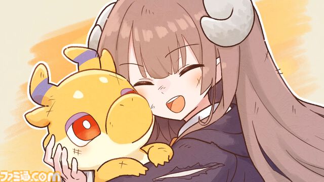 『MONPIC -小さなドラゴンと竜化の少女-』11月14日より配信決定。角が生えてしまった女の子と幼いドラゴンの冒険ファンタジー