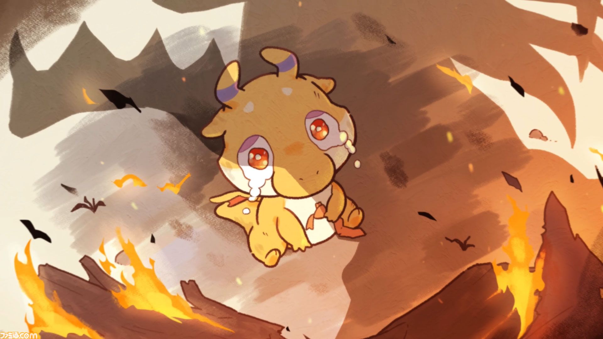 『MONPIC -小さなドラゴンと竜化の少女-』11月14日より配信決定。角が生えてしまった女の子と幼いドラゴンの冒険ファンタジー