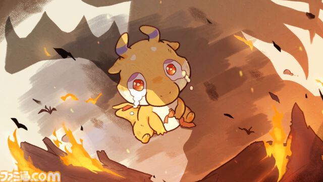 『MONPIC -小さなドラゴンと竜化の少女-』11月14日より配信決定。角が生えてしまった女の子と幼いドラゴンの冒険ファンタジー