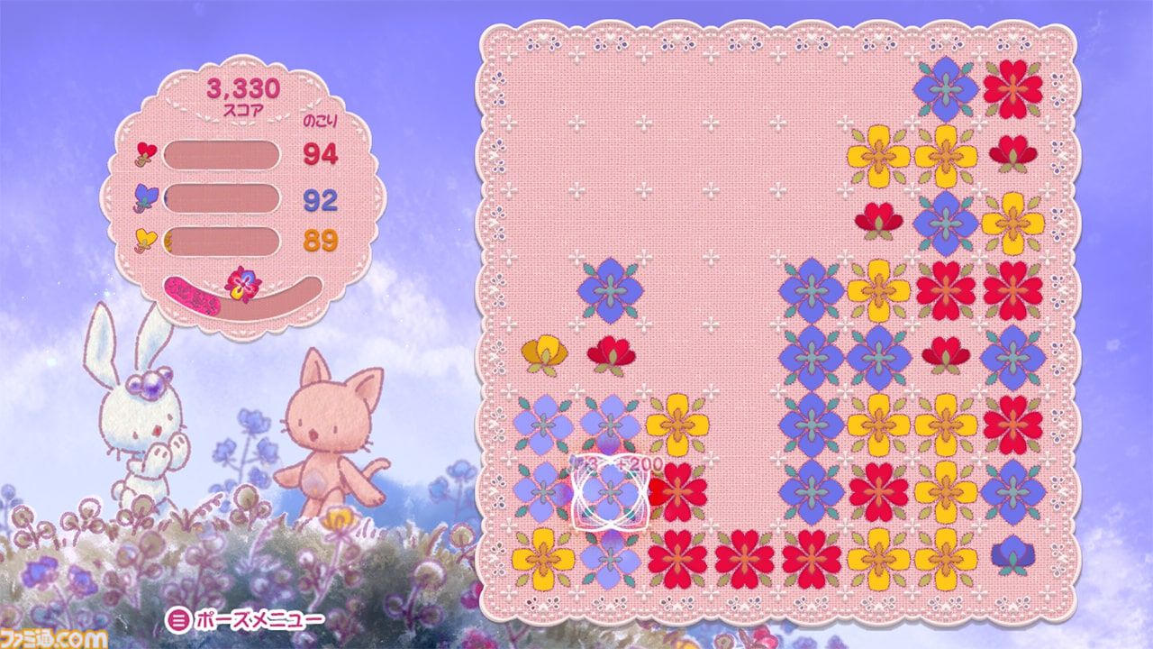 『ルクちゃんのハートバルーン』Steam版が発売。ウサギとネコの冒険を絵本のように描くパズルゲーム