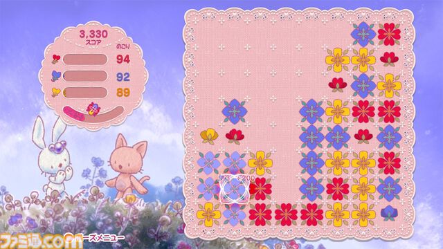 『ルクちゃんのハートバルーン』Steam版が発売。ウサギとネコの冒険を絵本のように描くパズルゲーム