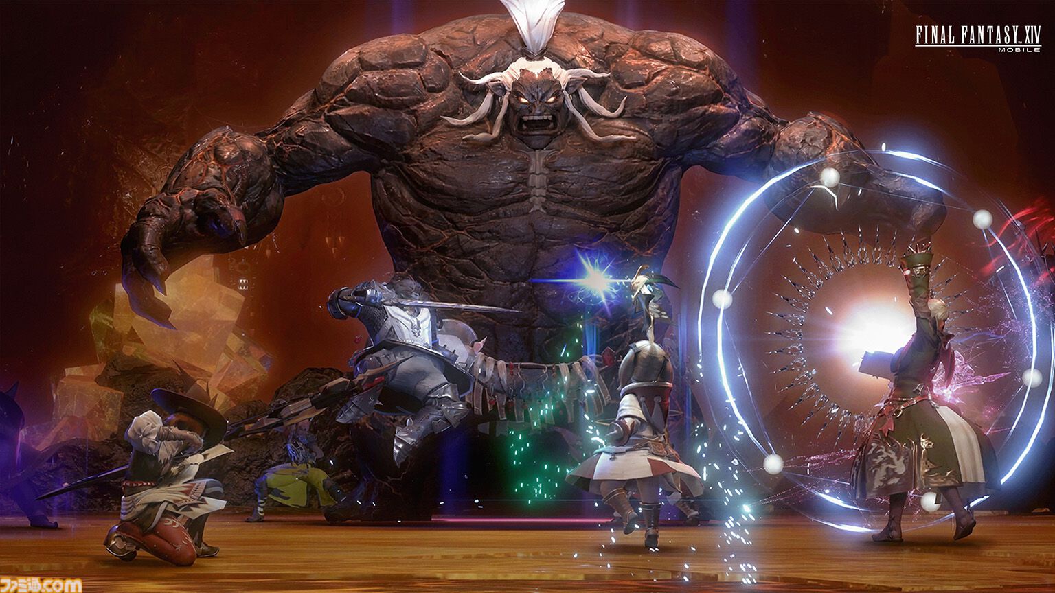 スマホ版『FF14』が世界初公開！スクウェア・エニックス監修