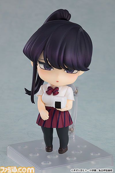 『古見さんは、コミュ症です。』古見硝子がポニーテール姿でねんどろいど化。キュートなキョトン顔や猫耳などのパーツも付属