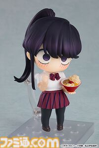 『古見さんは、コミュ症です。』古見硝子がポニーテール姿でねんどろいど化。キュートなキョトン顔や猫耳などのパーツも付属