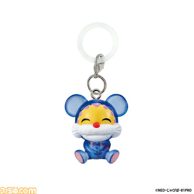 『ニャンちゅう』アクセサリーと『がんこちゃん』フィギュアがガシャポンに初登場。レインコート姿のニャンちゅうはガシャポン限定のオリジナルデザイン