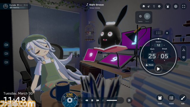 1ヶ月で10万DLを突破したアバター集中支援アプリ『gogh（ゴッホ）』PC版の開発が決定。好きに囲まれた部屋、かわいいアバターでデスクワークをもっと楽しく