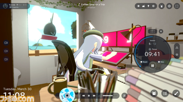 1ヶ月で10万DLを突破したアバター集中支援アプリ『gogh（ゴッホ）』PC版の開発が決定。好きに囲まれた部屋、かわいいアバターでデスクワークをもっと楽しく