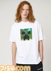 『マイクラ』クリーパーTシャツなどグラニフコラボ商品が11月26日発売。アレックスとゾンビたちの夜の攻防を再現したスウェットパーカーがユニーク