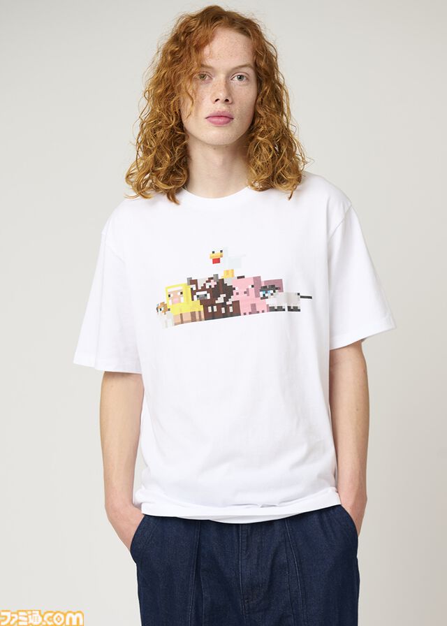 『マイクラ』クリーパーTシャツなどグラニフコラボ商品が11月26日発売。アレックスとゾンビたちの夜の攻防を再現したスウェットパーカーがユニーク
