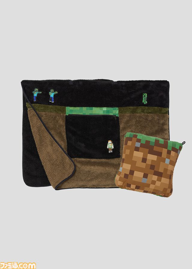 『マイクラ』クリーパーTシャツなどグラニフコラボ商品が11月26日発売。アレックスとゾンビたちの夜の攻防を再現したスウェットパーカーがユニーク