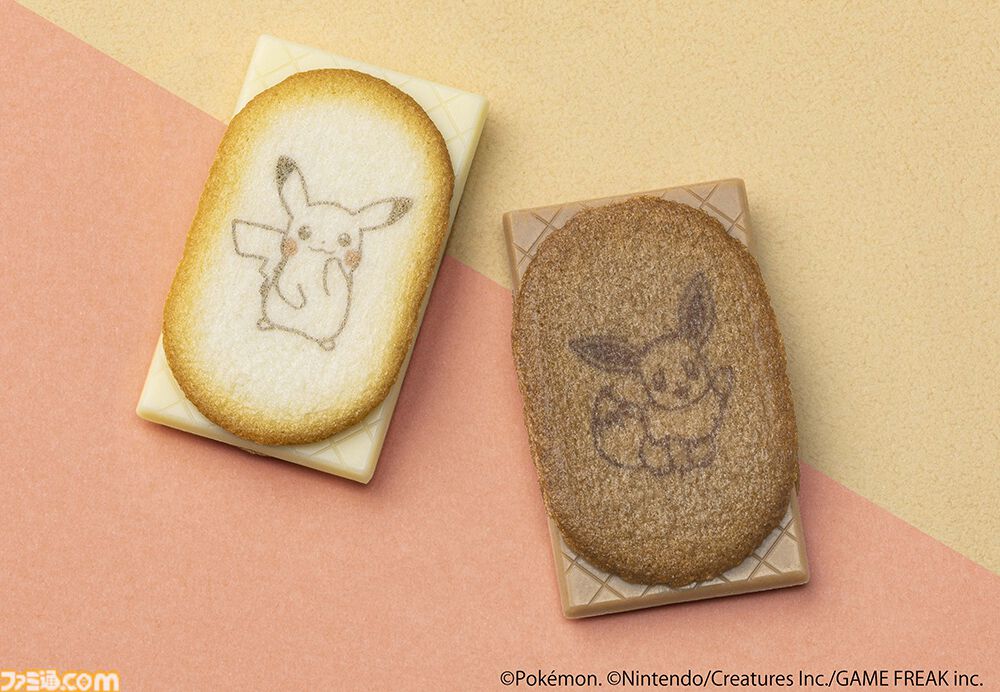 ポケモン東京ばな奈 はみ出しチョコのクッキーサンド”が11月21日