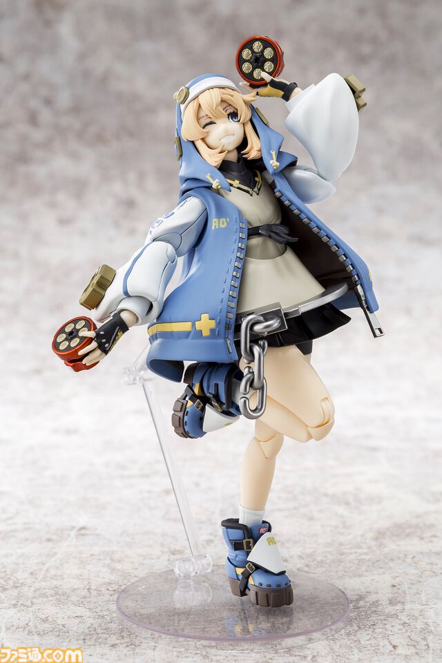 『ギルティギア ストライヴ』ブリジットのプラモデルが予約開始。パーカーを脱いだチュニック姿もパーツ組み換えで再現可能