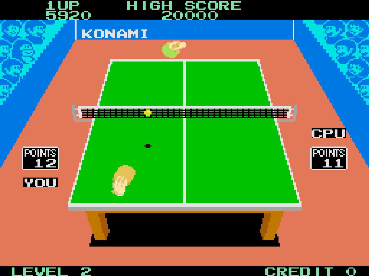 アケアカ】『コナミのピンポン』11月14日に配信。反射神経が刺激され