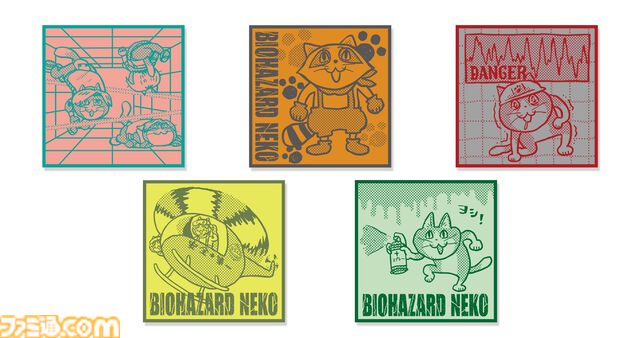 『バイオハザード』仕事猫のノリが炸裂するコラボくじが発売。「安全第一」と書かれたBSAAヘリ、体力が赤い猫など「ヨシ！」では済まない現場