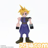 『FF7』クラウドがローポリ姿でフィギュア化。約15cmとデスクなどに飾りやすいサイズ感