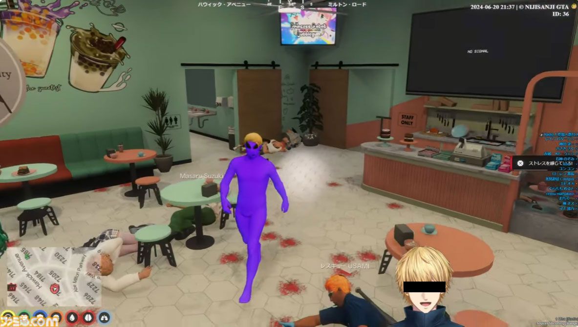 【にじGTA】5ヵ月経っても“にじサントス”に囚われ続けている。これは人生そのもの