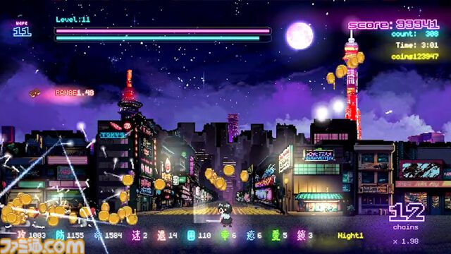 『Tokyo Waning Moon』ゾンビを斬りまくるハイスピード戦闘がクセになる。リズムアクション的な心地よさをアンニュイなロックサウンドに乗せて