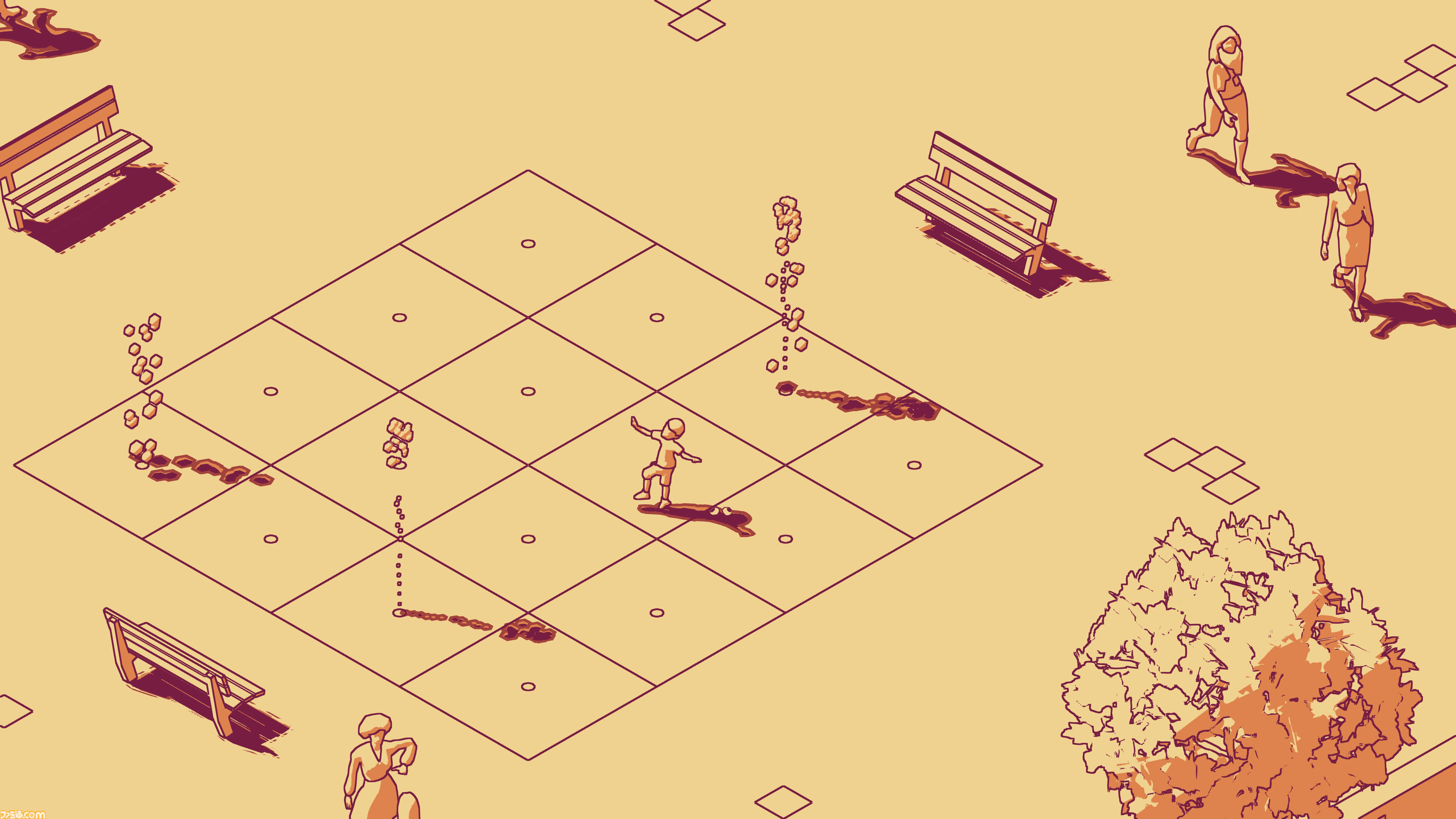 影を移動していくアクション『SCHiM（スキム）』が7月18日に発売決定。かわいい存在“スキム”を操作して持ち主のもとへ導く【インディーワールド】