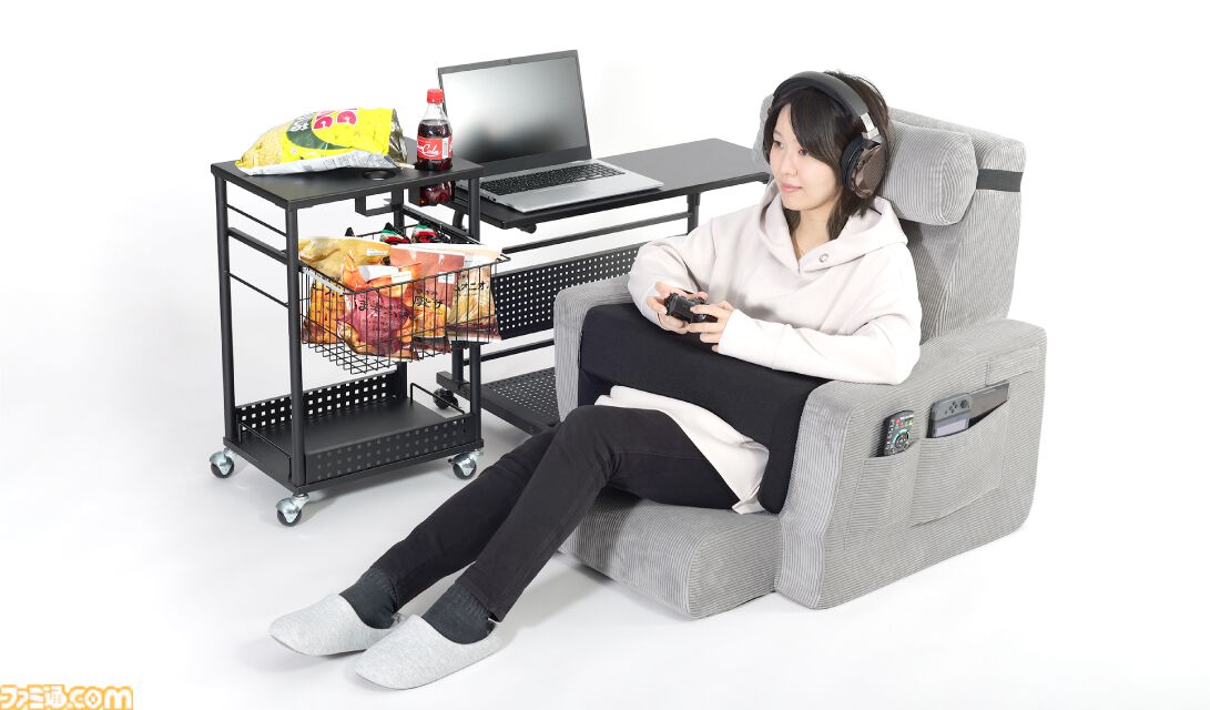 自堕落生活にも最高かも！？収納力バツグン＆カバーが洗える新