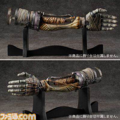 『SEKIRO』隻腕の狼が装備する義手が1/2スケールレプリカで登場。指先まで動くフル稼働仕様に加え、コンセプトアート通りの分解も可能