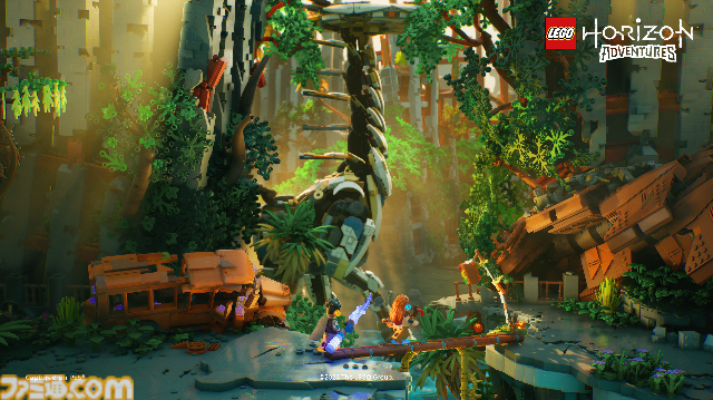 『LEGO ホライゾン アドベンチャー』PS5版が本日（11/14）発売。すべてがレゴブロックでできた『Horizon』の世界をアーロイが駆け巡るアクションADV
