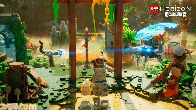 『LEGO ホライゾン アドベンチャー』PS5版が本日（11/14）発売。すべてがレゴブロックでできた『Horizon』の世界をアーロイが駆け巡るアクションADV