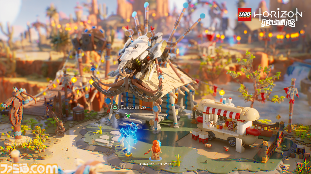 『LEGO ホライゾン アドベンチャー』PS5版が本日（11/14）発売。すべてがレゴブロックでできた『Horizon』の世界をアーロイが駆け巡るアクションADV