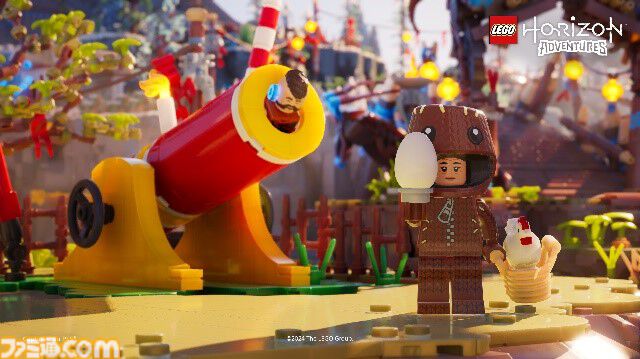 『LEGO ホライゾン アドベンチャー』PS5版が本日（11/14）発売。すべてがレゴブロックでできた『Horizon』の世界をアーロイが駆け巡るアクションADV