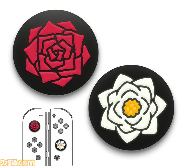 『薔薇と椿 お豪華絢爛版』の初回限定特典はSwitchコントローラーを華やかに彩る“おスティックカバア”。椿小路玲子「皆、お讃えなさい」【本日（11/14）予約開始】