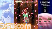 『レッドネグオールスターズ スイングバイエディション』1対1でのボス戦特化型の弾幕シューティング。Switch版が11月28日発売