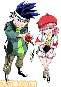 『超速スピナー』作者が堂本瞬一と霧崎マイを2024年に描き下ろし！ 『ハイパーヨーヨーACCEL』連載開始を祝して