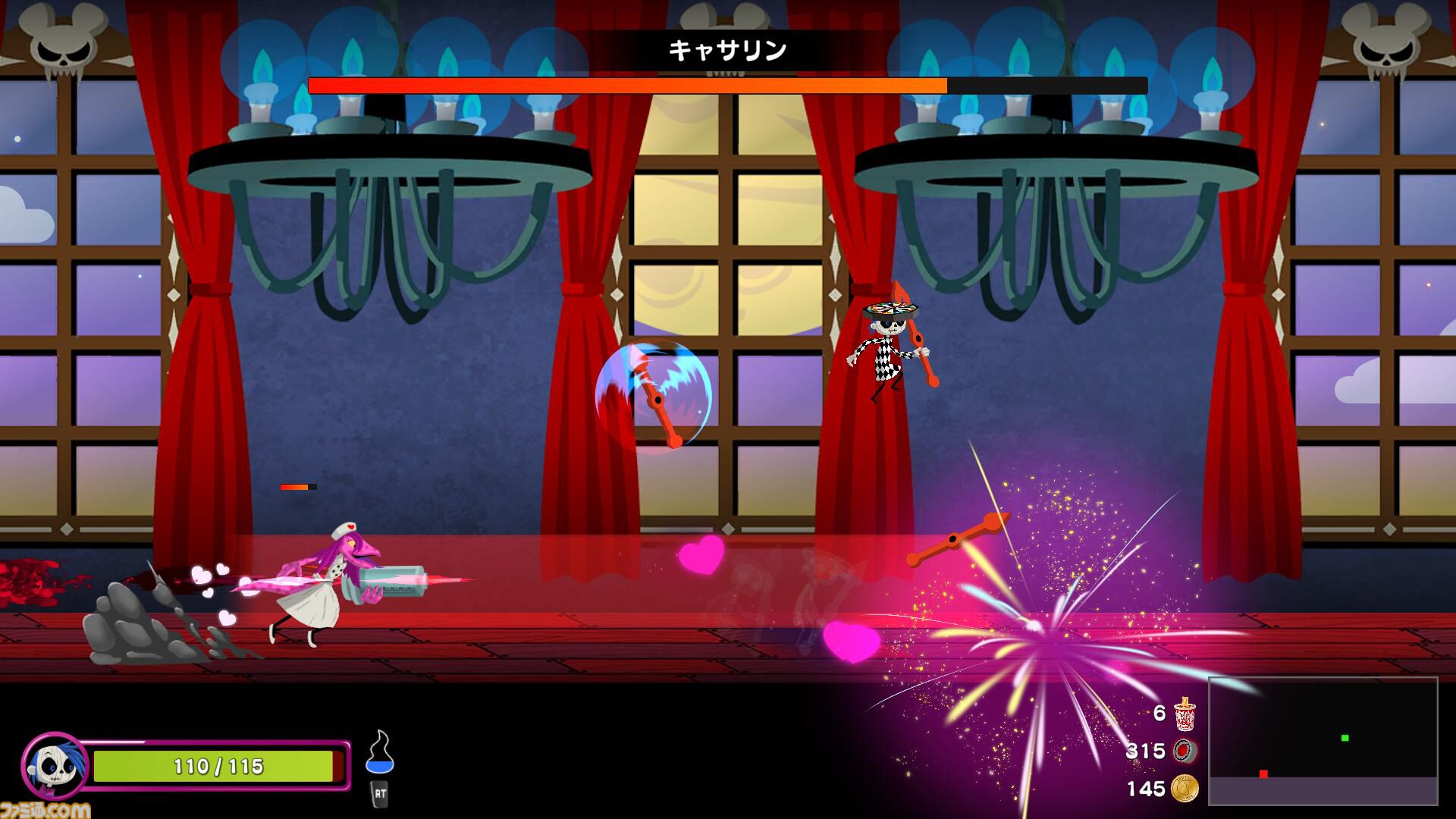 『グレゴリーホラーショー ソウルオブローゼス』2Dローグライトアクションゲームの早期アクセス版が本日（11/15）配信。ゾンビとなり、記憶を取り戻す戦いに挑もう