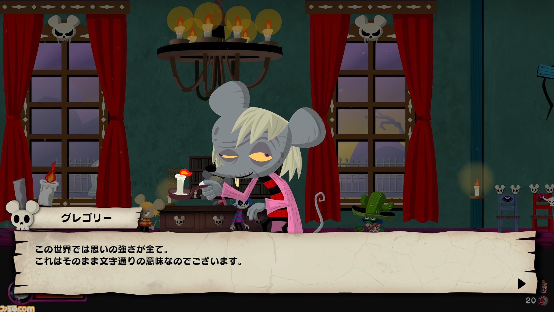 『グレゴリーホラーショー ソウルオブローゼス』2Dローグライトアクションゲームの早期アクセス版が本日（11/15）配信。ゾンビとなり、記憶を取り戻す戦いに挑もう