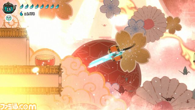 和風メトロイドヴァニア『ボウと月夜の碧い花』(Switch/PS5)7月18日発売決定。小さな妖怪・ボウの爽快空中アクションと歯応えある難度が楽しめる