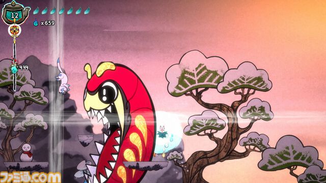 和風メトロイドヴァニア『ボウと月夜の碧い花』(Switch/PS5)7月18日発売決定。小さな妖怪・ボウの爽快空中アクションと歯応えある難度が楽しめる