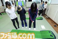 『おうちでゴルフ練習 パターうまくな～る！』を用いたゴルフ授業で参加学生の50％以上がカップイン率向上。『フィットボクシング』のイマジニア開発のパター練習ソフト