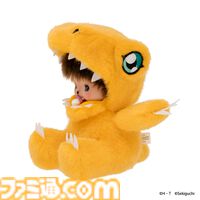 『デジモンアドベンチャー』×モンチッチコラボ決定。アグモンと太一のコスチュームを身にまとったベビチッチとモンチッチがキュート