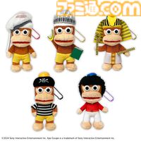 『サルゲッチュ』ピポサルぬいぐるみ&マスコット登場。モーリーファンタジー/PALOのプライズ景品として11月21日より展開