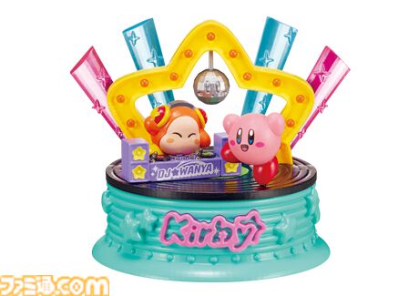 『星のカービィ』レトロポップなかわいい台座付きフィギュア“Kirby in Pop City!!”が発売。カービィ＆ワドルディの楽しそうなワンシーンを立体化